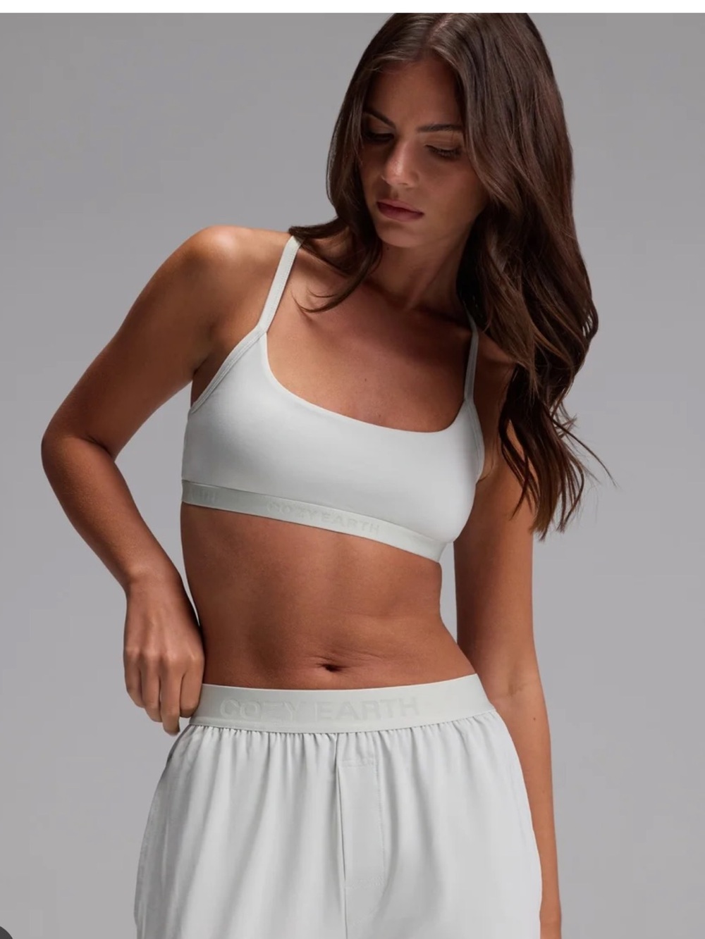 Cozy Earth - Women's First Layer Soft Bra - Bamboo White